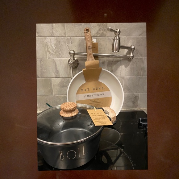 Rae Dunn Other - Hot item!! Rae Dunn Cookware FRY Pan and BOIL Pot